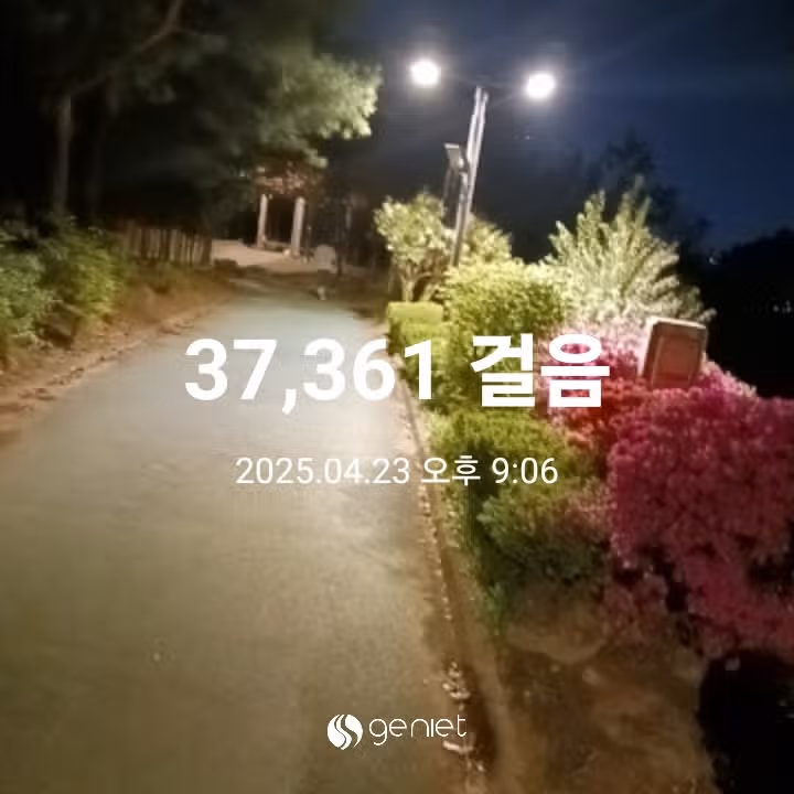 삼만보 걷기 