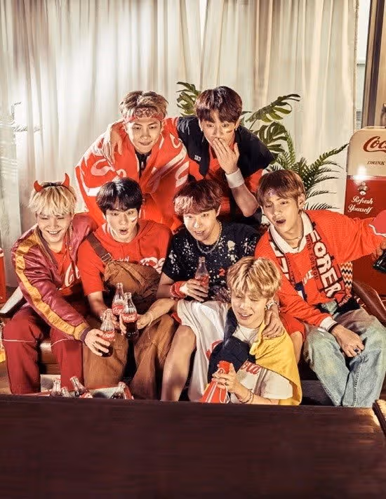 BTS 월드컵 화보 다들 너무 귀여워요