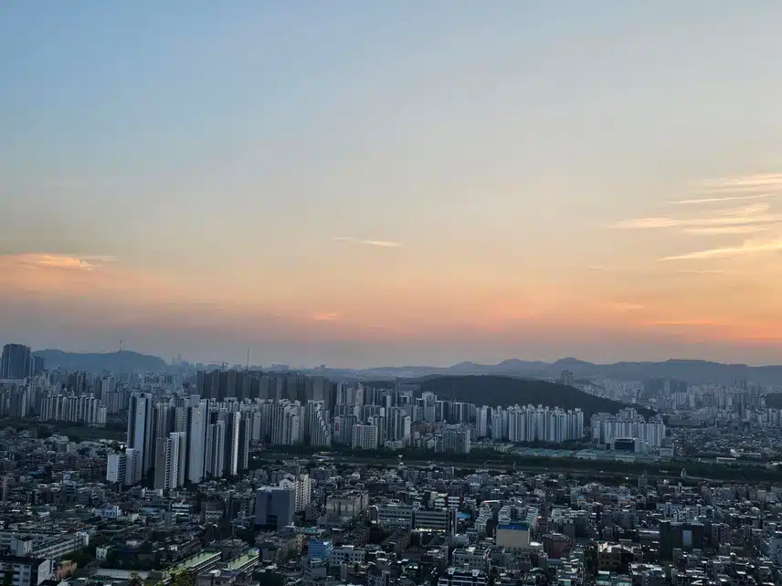 노을지는 산 ⛰️ 