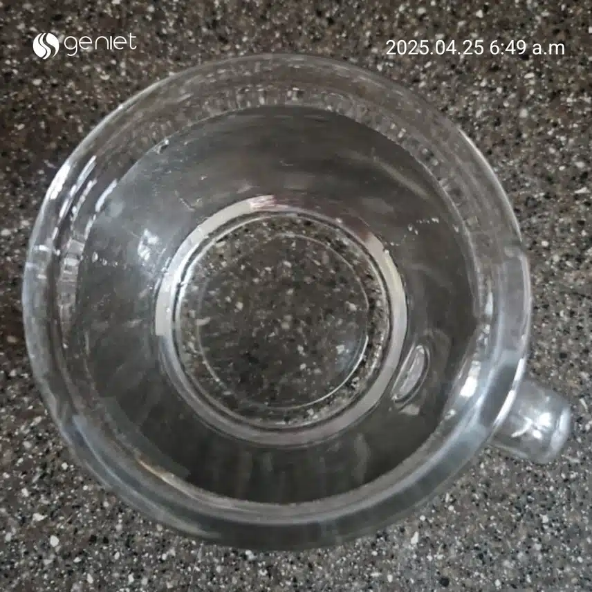 공복물 한잔 