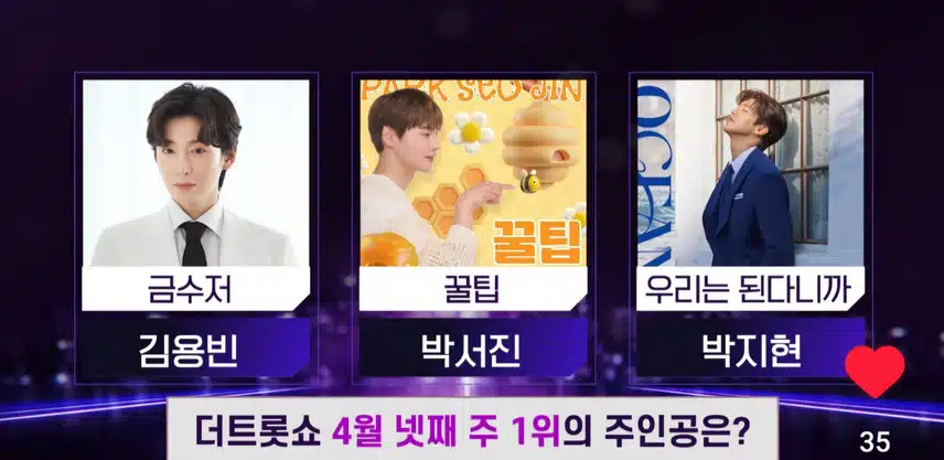 더 트롯쇼 1위 후보 박지현