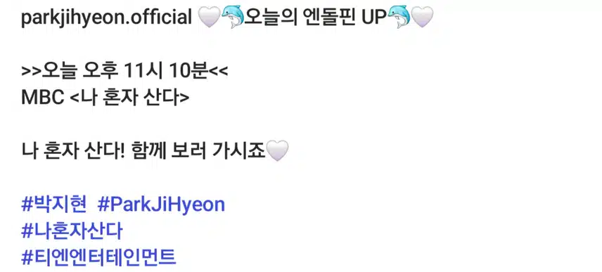 나혼자 산다 본방사수 하시지현