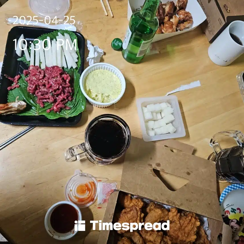 배달음식들