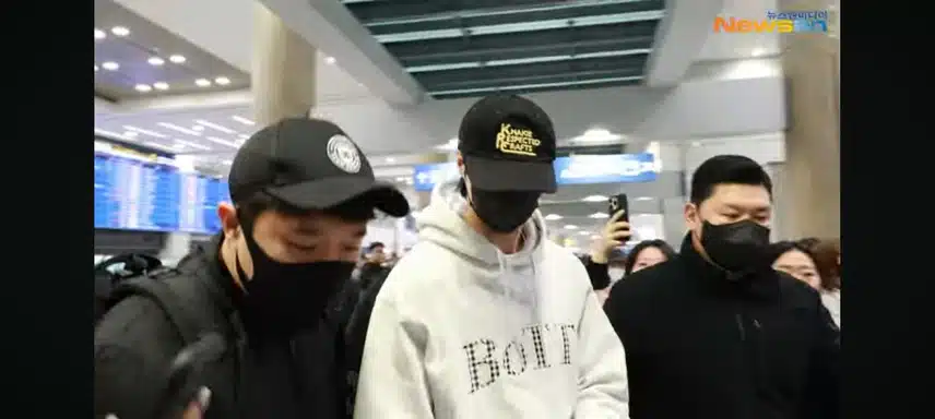 우석님 한국 왔어요