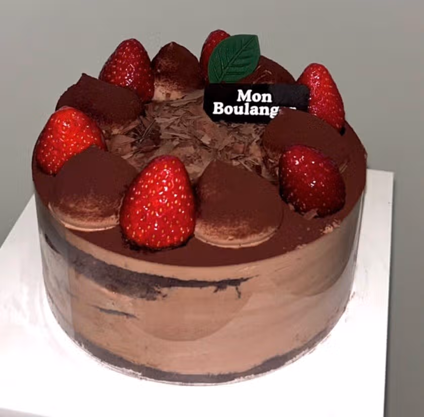 딸기초코생크림케이크