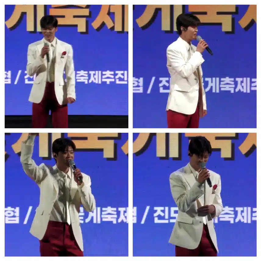 진도꽃게축제~ 반짝반짝 빛나는 지현님!!