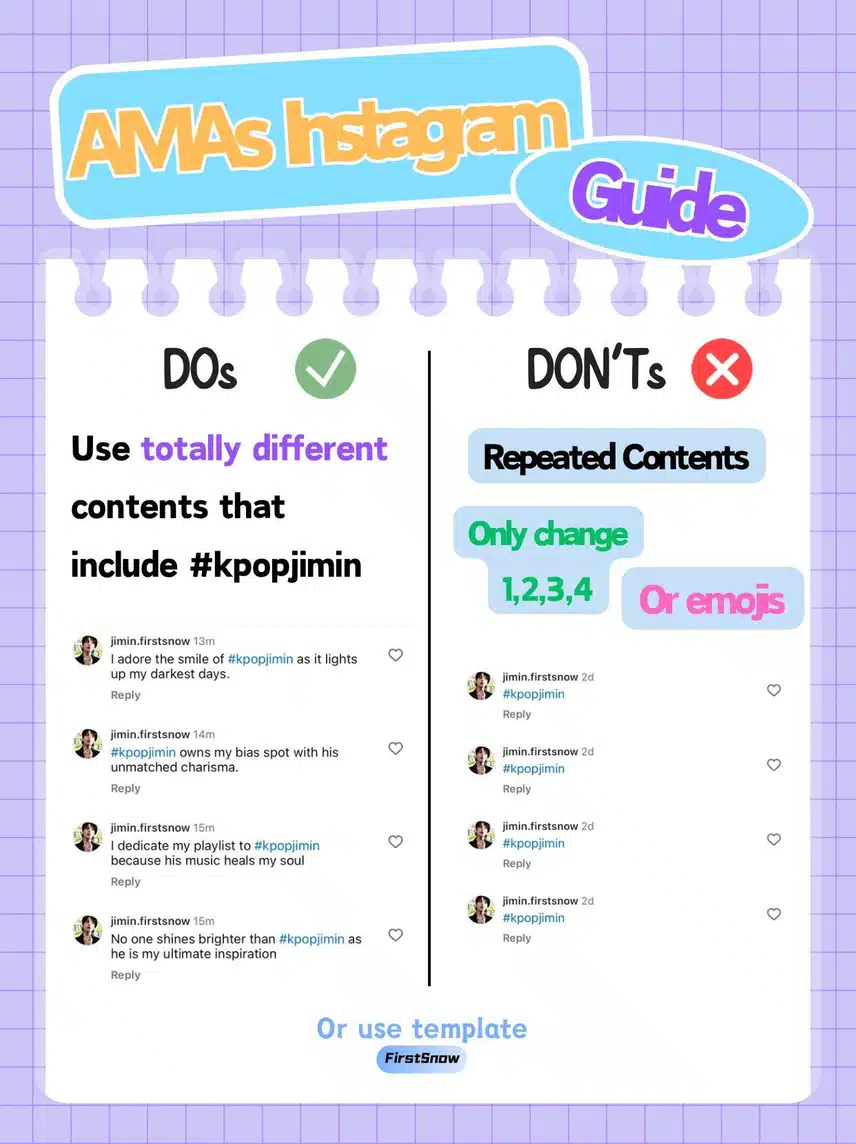 Vote for Jimin : AMA