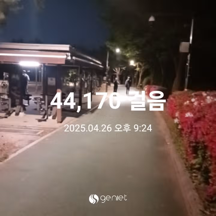 삼만보 걷기 