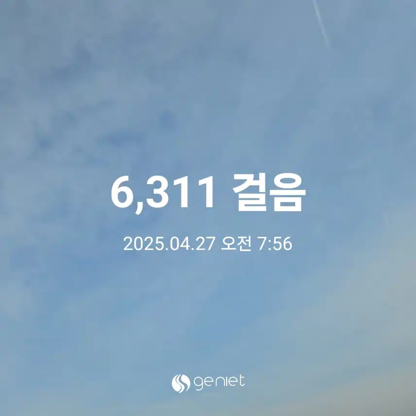 아침식후 걷기와 출첵 