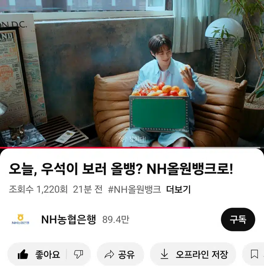 농협 새영상 떴어요