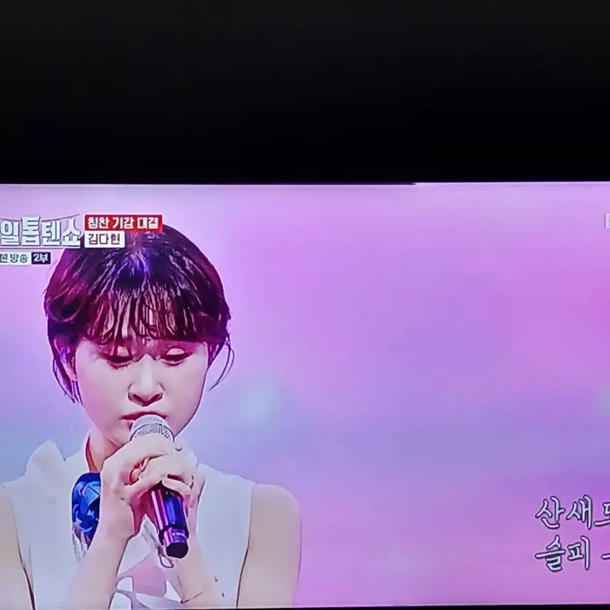 17살 중 노래 젤 잘하는 김다현양 이네요
