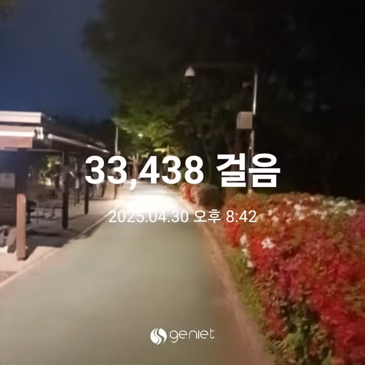 삼만보 걷기 
