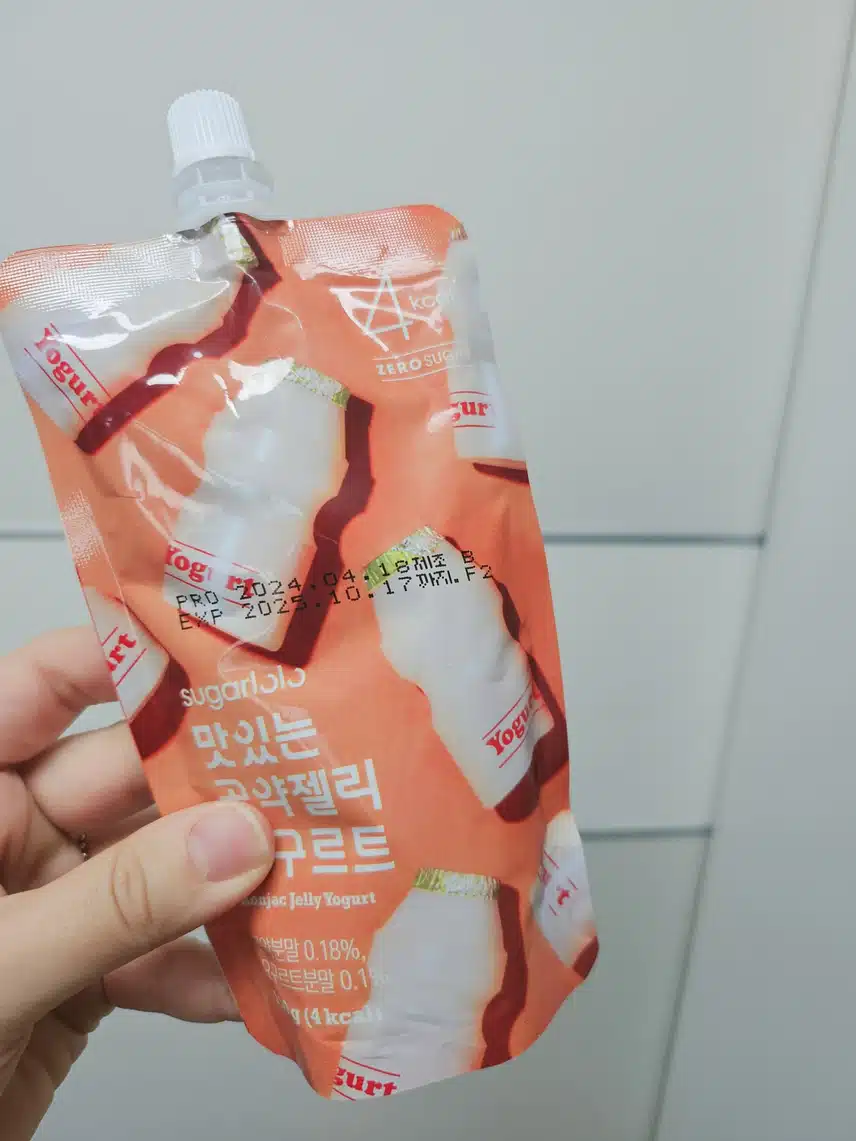 곤약젤리 야쿠르트맛♡