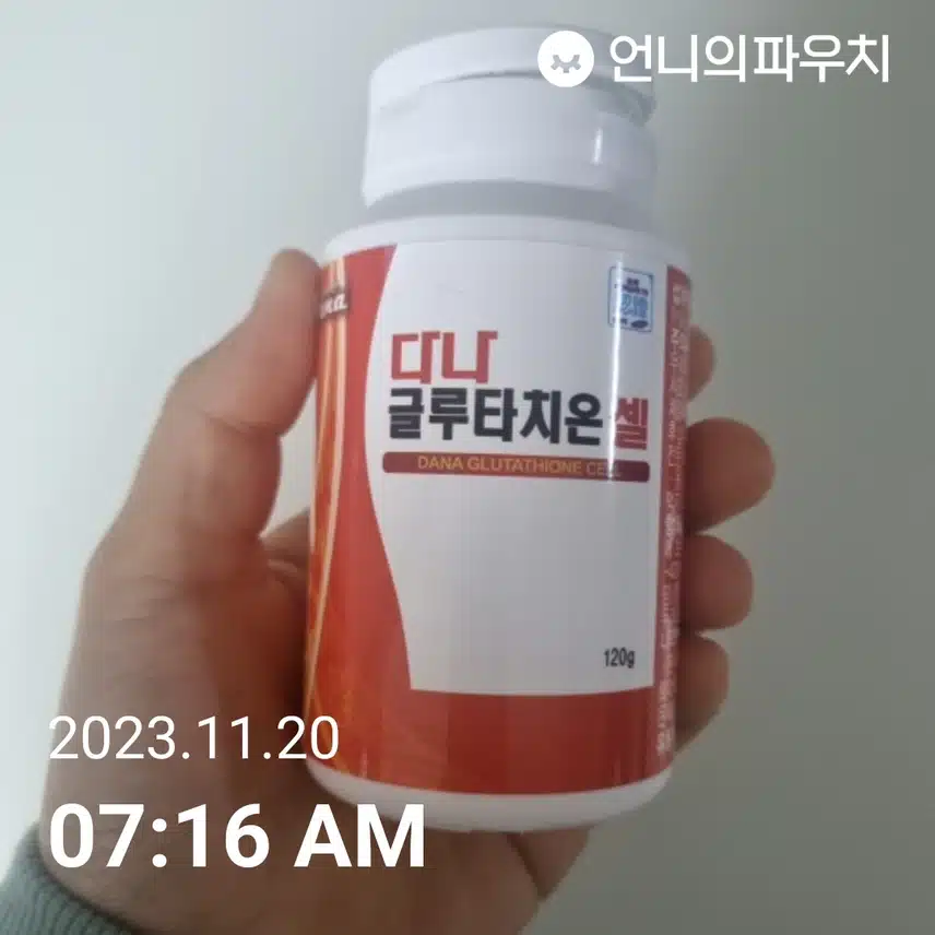 월- 글루타치온 