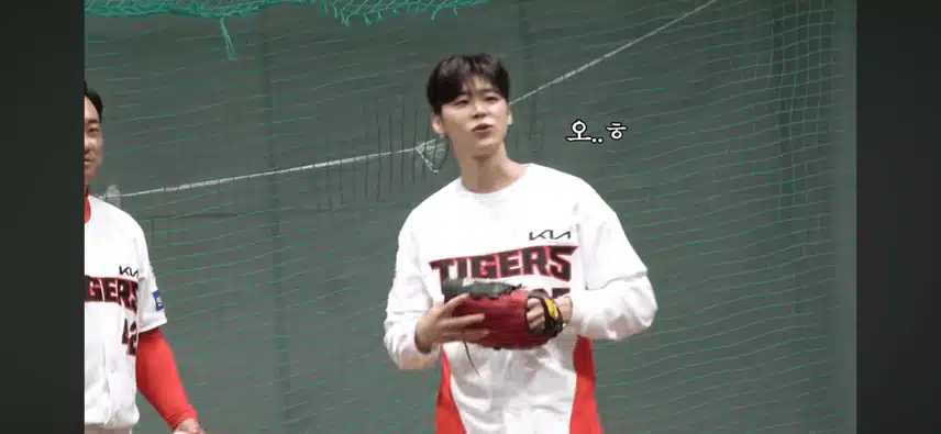 기아타이거즈 시구 비하인드영상