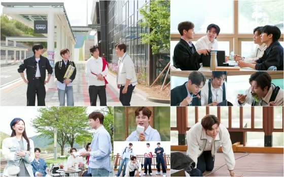 박서진 사비 100% 한일톱텐쇼 첫 단합대회