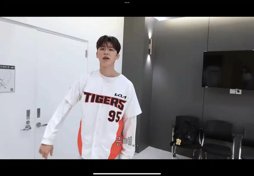 지현님 야구 비하인드 보고왔어요 
