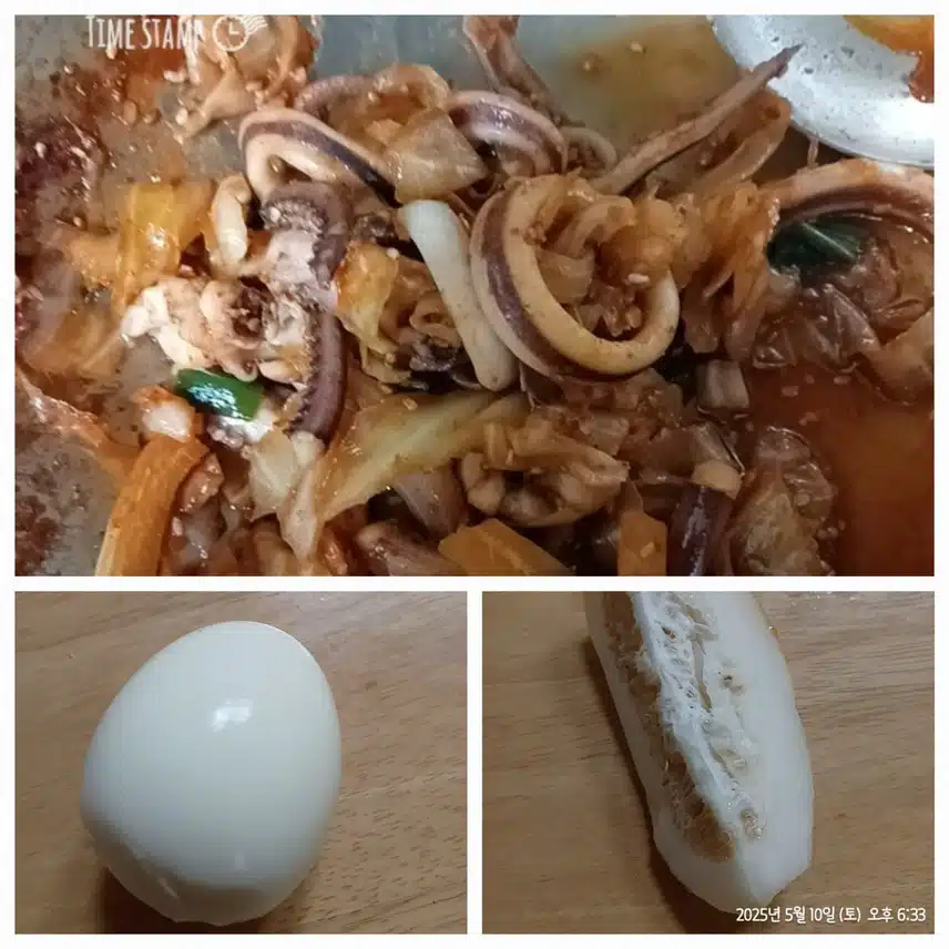 저녁 전 걷기 / 저녁 / 저녁 후 계단