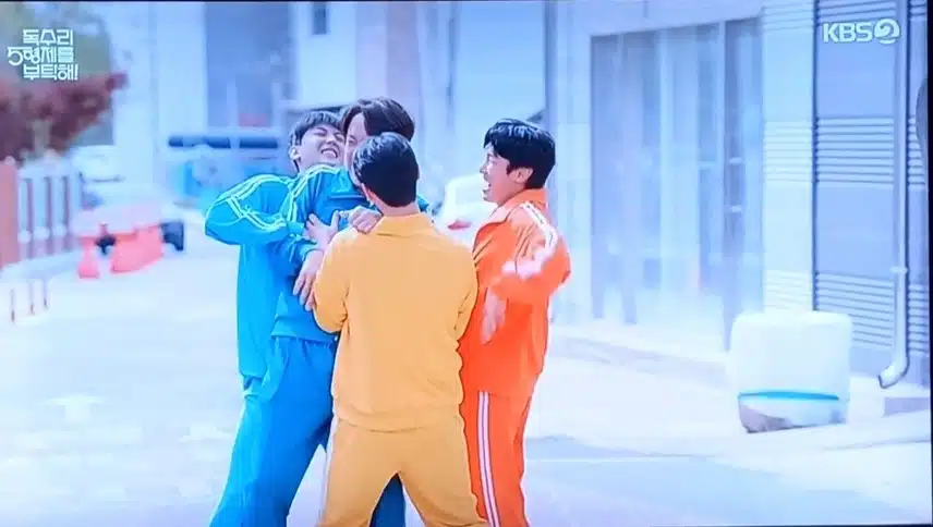 미순 누나도 아침 체조에 빨리 합류하게 해주세요