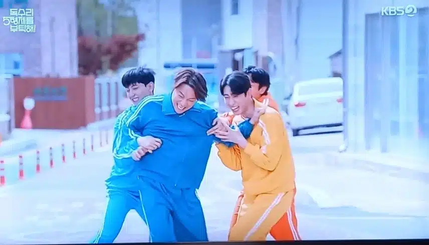 미순 누나도 아침 체조에 빨리 합류하게 해주세요