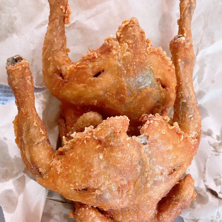 통닭먹어요