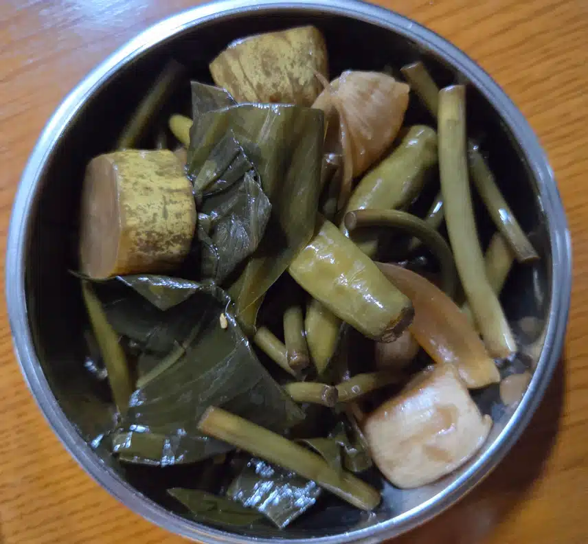 잊고 있었던 모듬 장아찌
