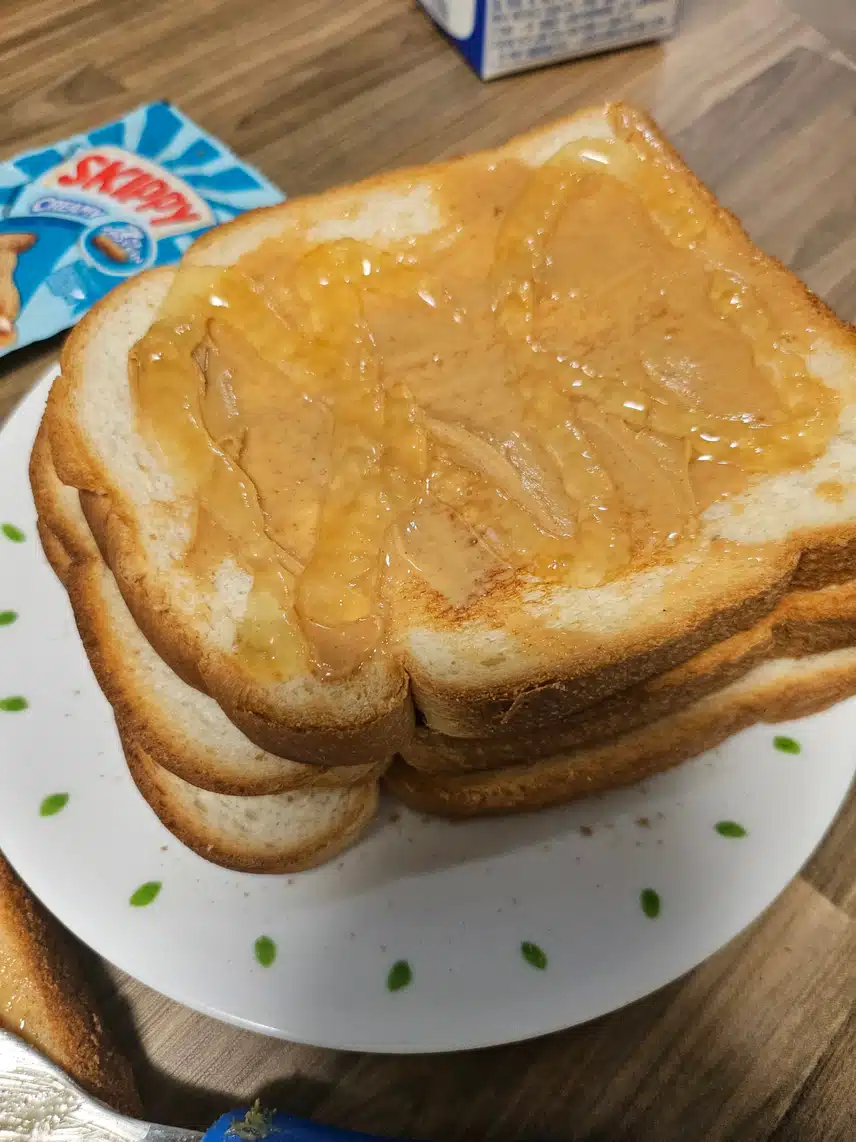 식빵과 땅콩버터는🤭👍