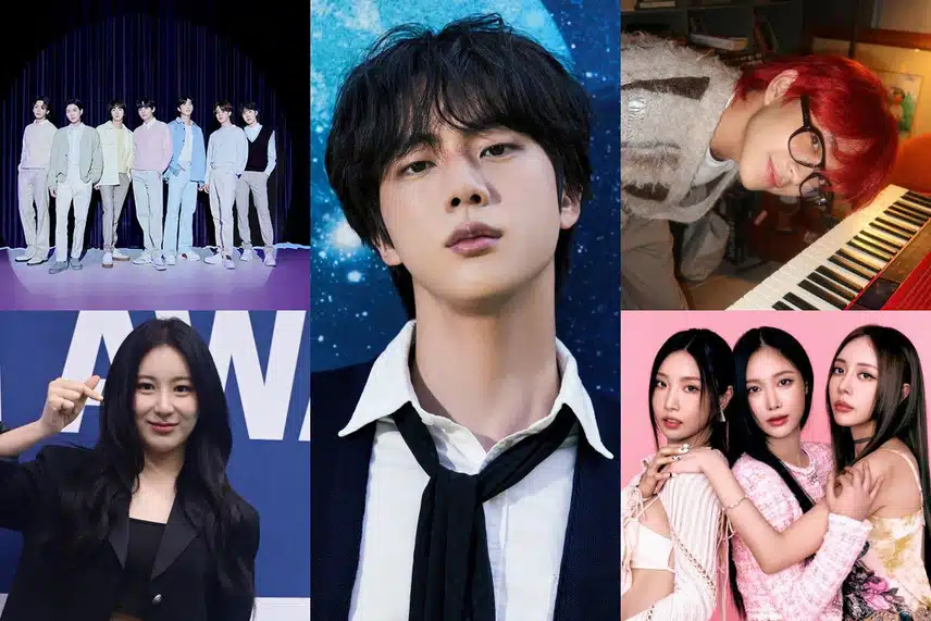 5월 아이돌픽 위클리에서 1위한 진님 소식