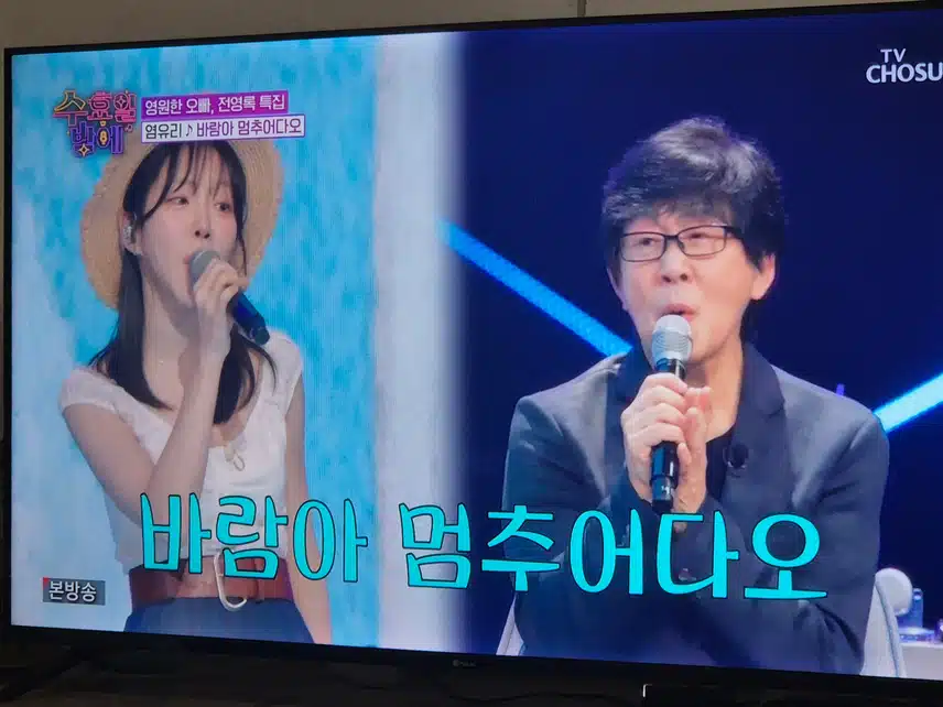 염유리님 예전 노래 바람아 멈추어다오를 완벽 호화했네요