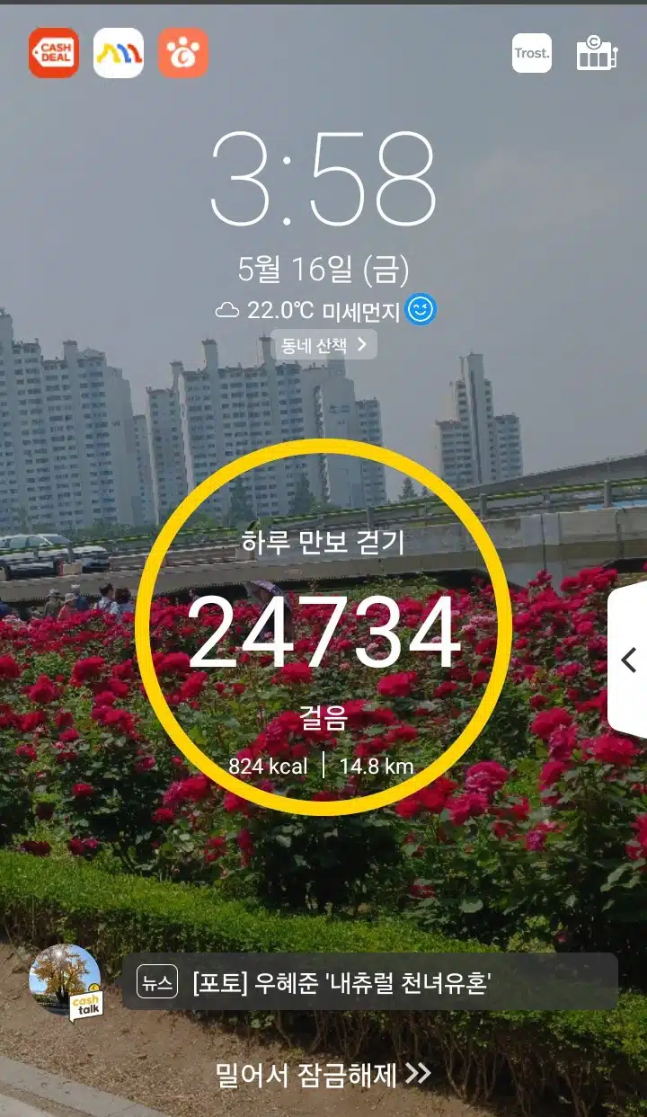 오후 운동