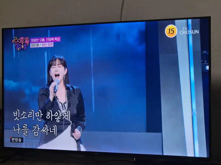정미애님 힘있는 목소리와 깔끔 고음 진짜 멋지네요