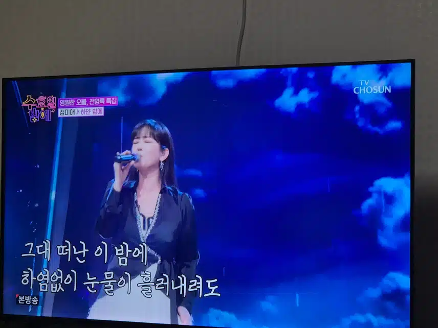 정미애님 힘있는 목소리와 깔끔 고음 진짜 멋지네요