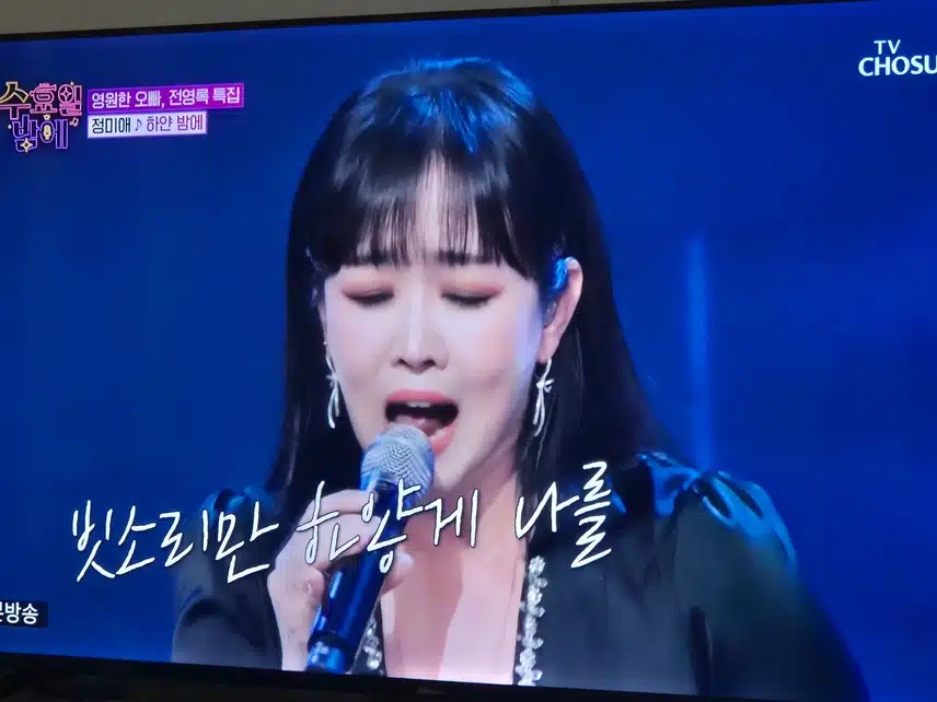 정미애님 힘있는 목소리와 깔끔 고음 진짜 멋지네요