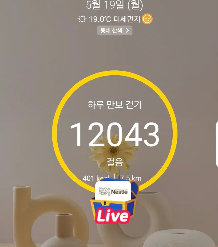 1만보 걷기 운동