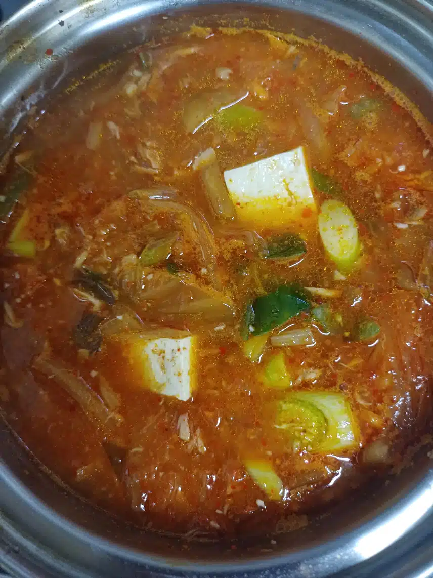 굴비와 참치찌개 