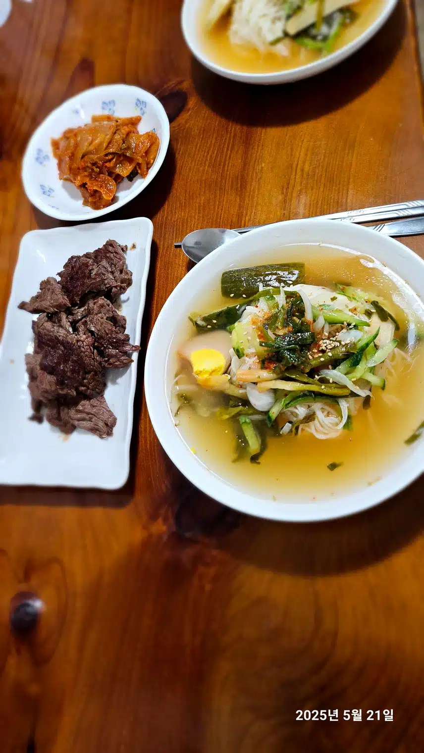 살치살과 동치미국수