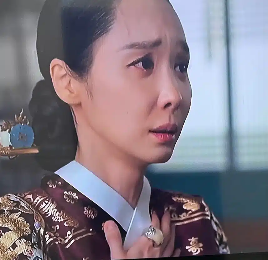 이제서야 풍산에게 속은 것을 깨달은 대비네여