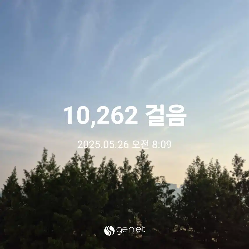 만보 완주했어요