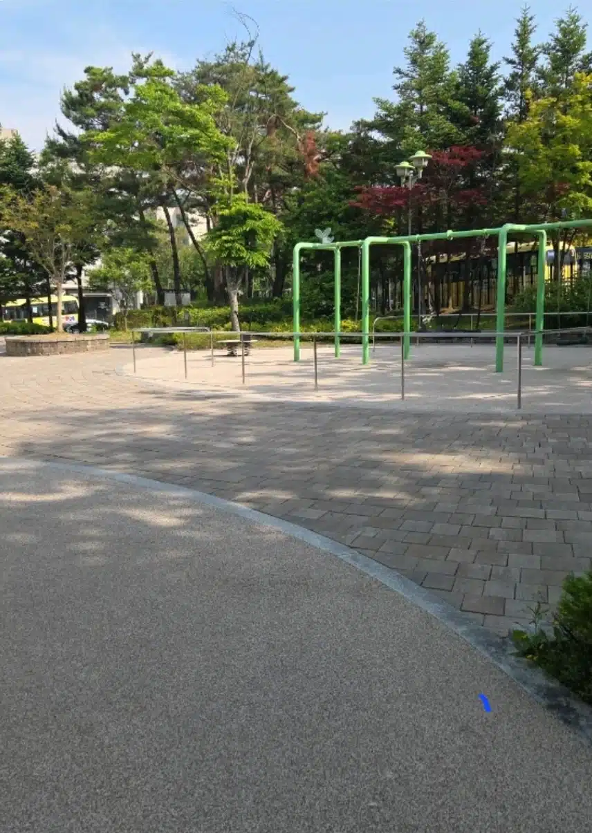 수영 가기전 산책