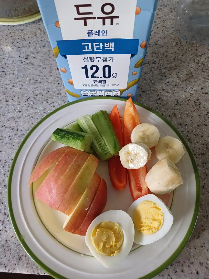 아침은 가볍게 
