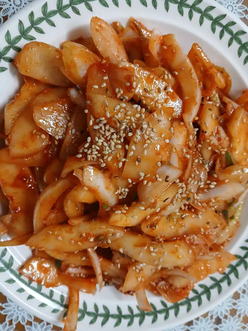 노각 무침