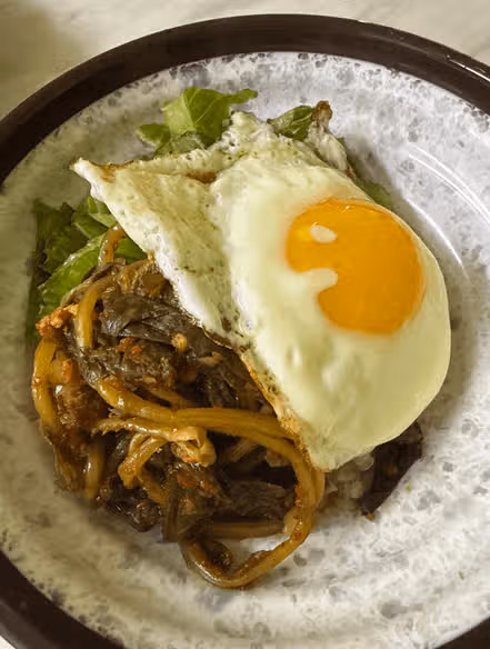 열무비빔밥