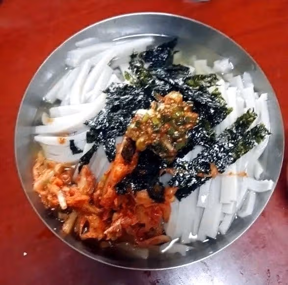 도토리묵 먹었어요 