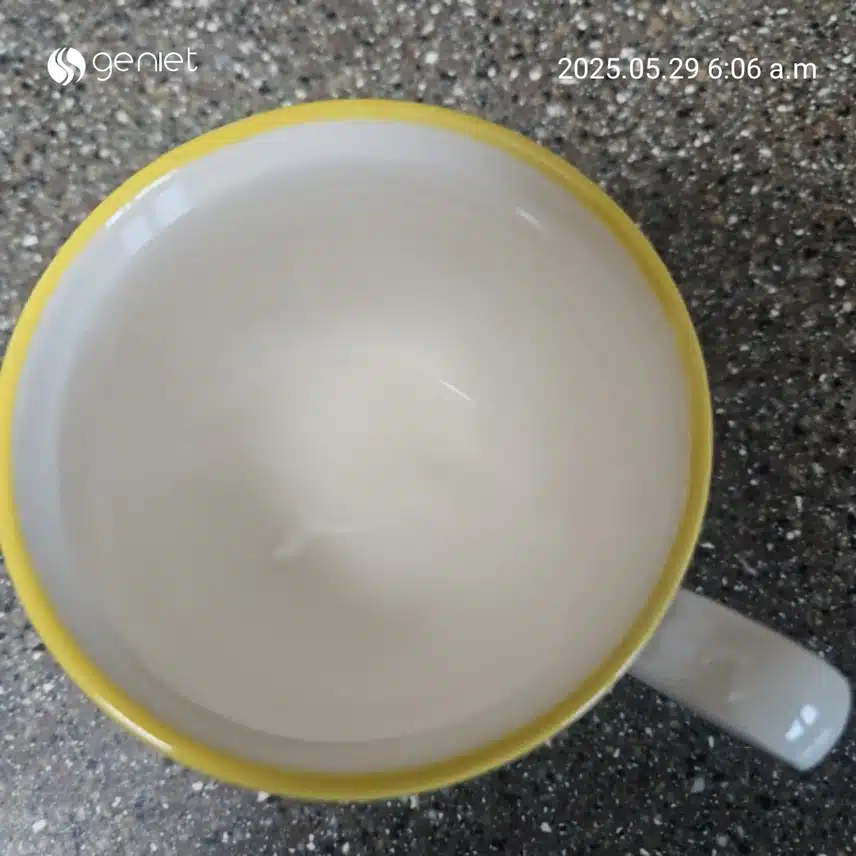 미온수 한 잔 