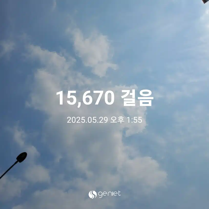 만보걷기 완료