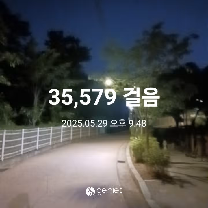 삼만보 걷기 
