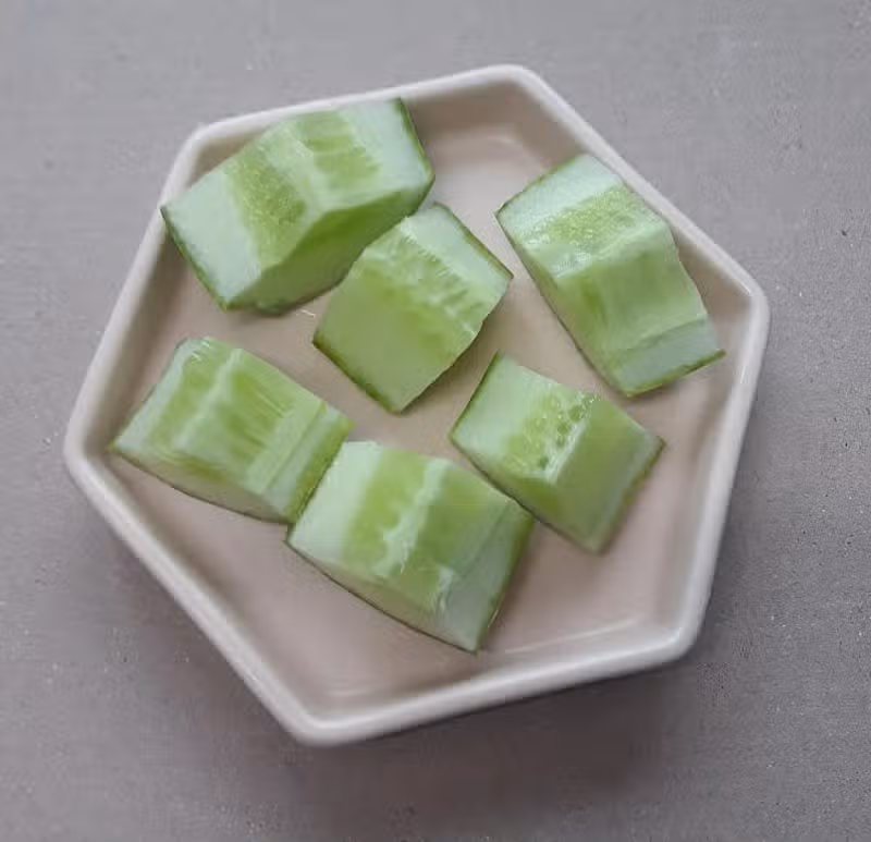오이 먹었어요 