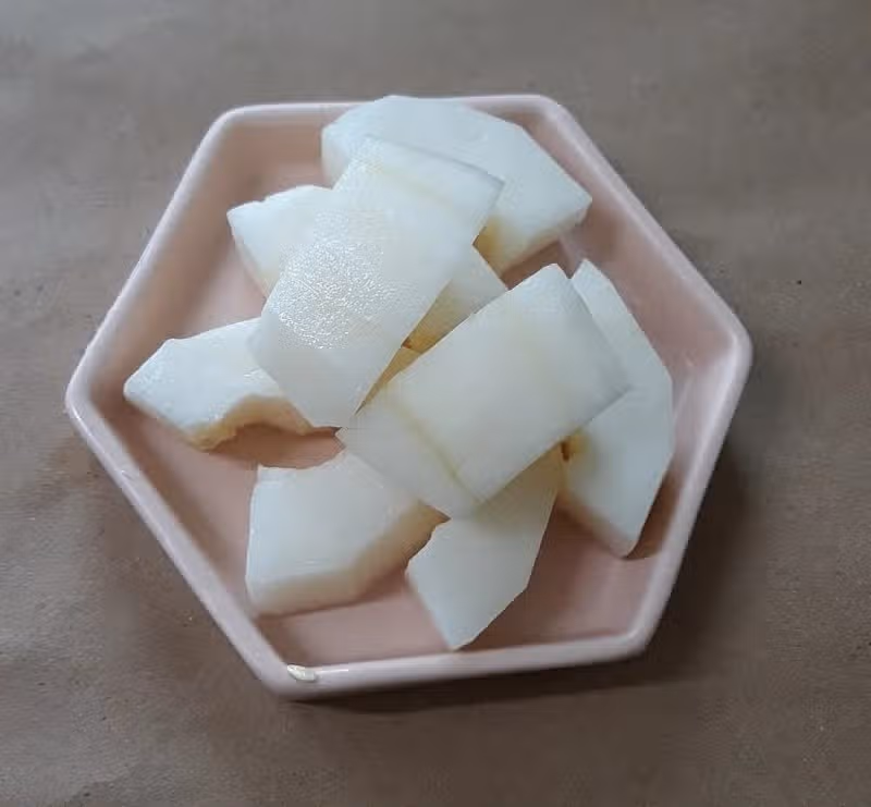 참외 먹었어요 