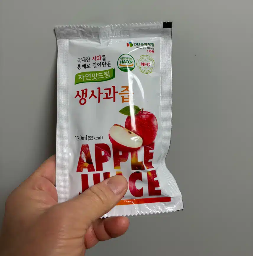 생 사과즙🧃