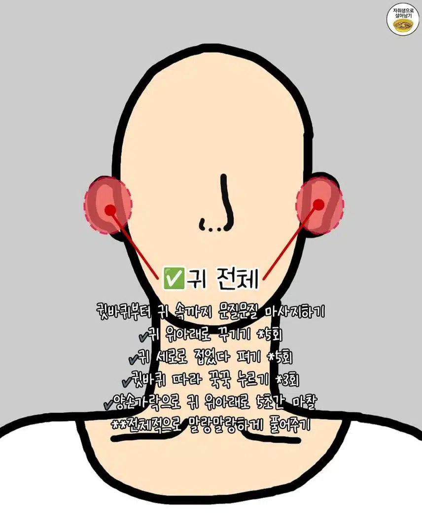 잘 풀어주면 진짜 얼굴 작아진다는 부위들